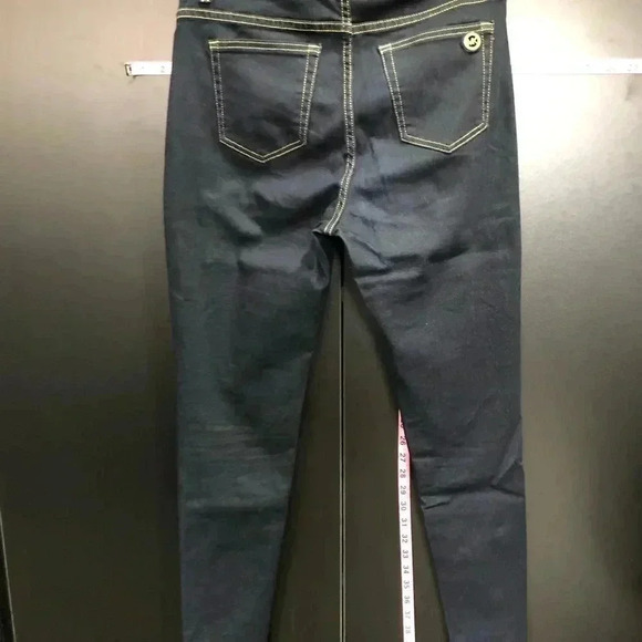 Michael Kors Selma High Waist skinny jeans, 5 pocket, belt loop, dark blue - Picture 3 of 8